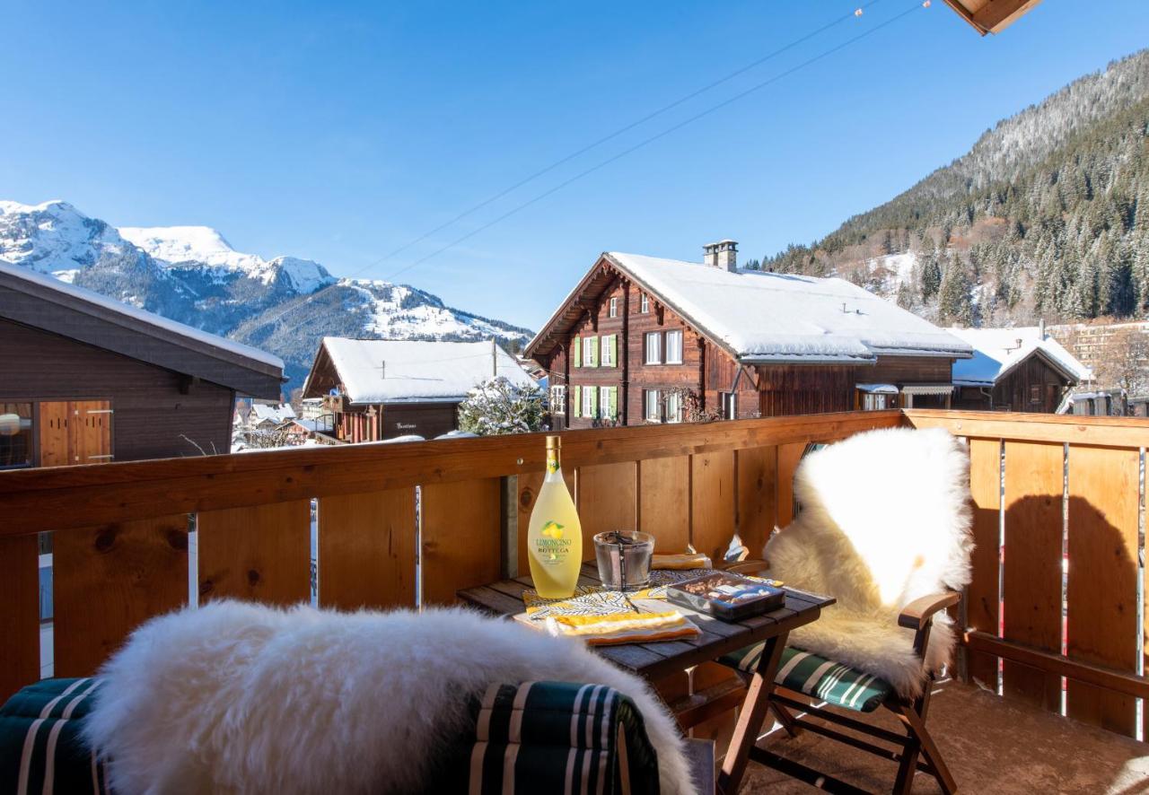 Les Residences Waldbort Wengen Exterior photo