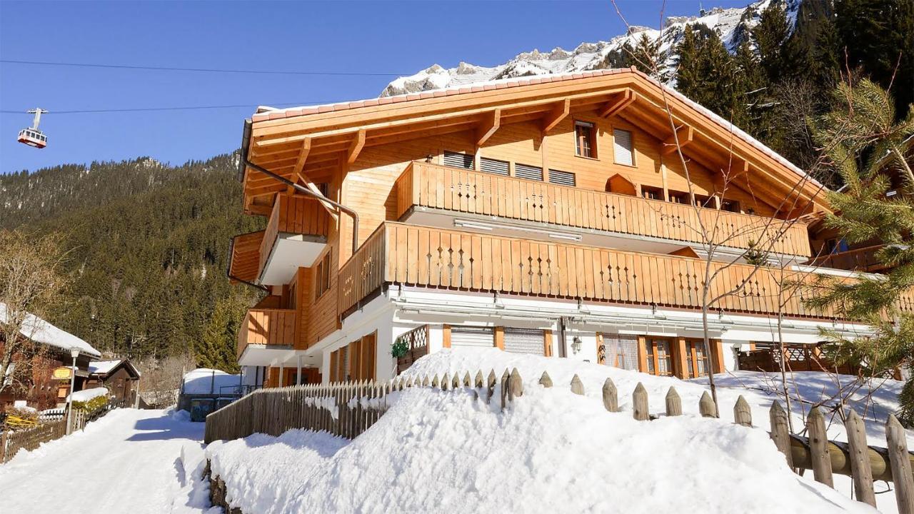 Les Residences Waldbort Wengen Exterior photo